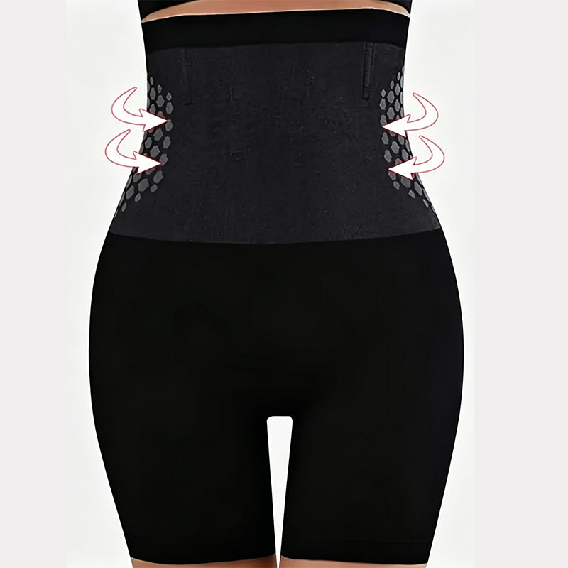 🔥【Compra 1 y llévate 1 gratis】💖Shorts moldeadores de cintura alta con control de abdomen