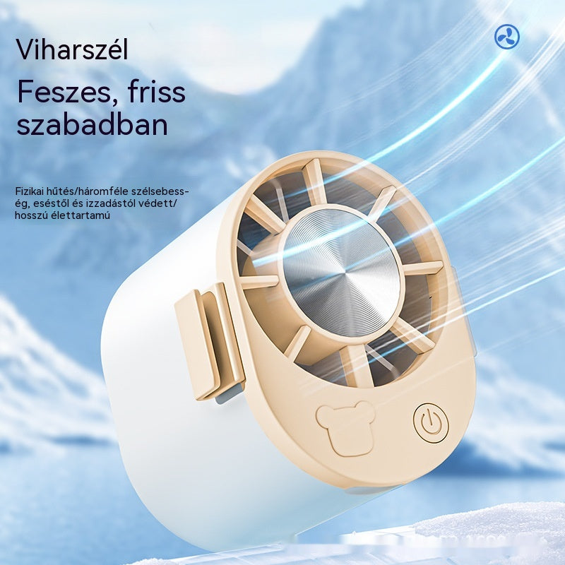 🔥【Vásárolj 1-et, kapsz 2-t ingyen】🌀 Mini nagy sebességű ventilátor, amely derékra rögzíthető.
