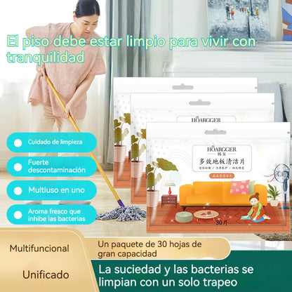 🧹【Új fejlesztés!! 210 darabos】✨ Antibakteriális és szagtalanító többcélú tisztítótabletták | Alkalmas keményfa, laminált padló, csempék és lakókocsi falak tisztítására
