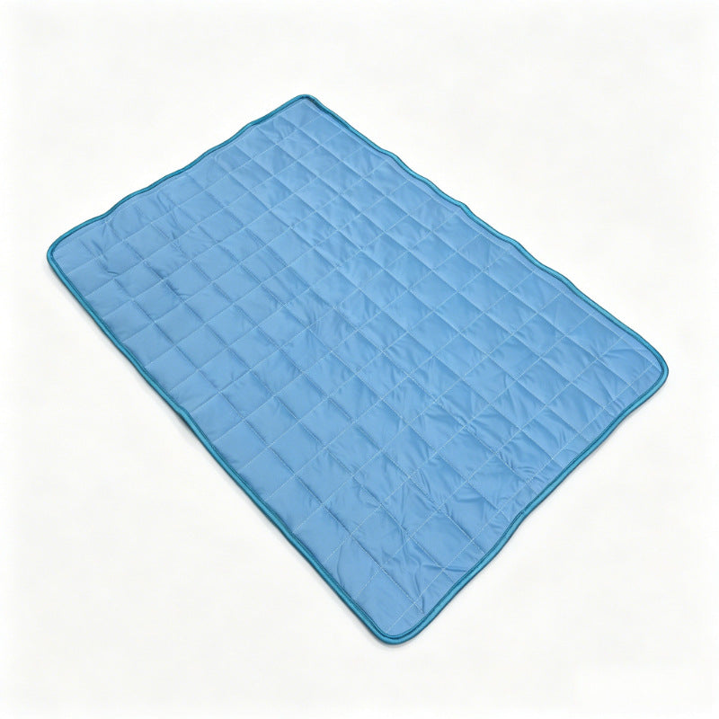 🧊⚡ ¡Rebajas de verano! Alfombrilla refrescante para mascotas (sin agua) – Tejido Oxford transpirable, apta para cualquier cama o jaula.