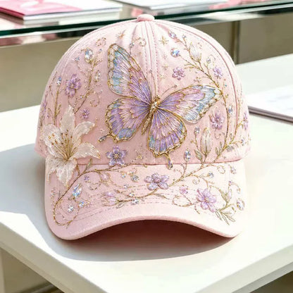 🧢Modna czapka klasy premium z haftem 3D, ochroną przeciwsłoneczną i daszkiem