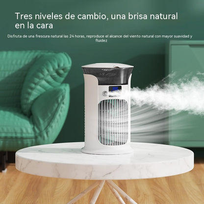🔥Promoción por tiempo limitado🔥 Ventilador enfriador de aire de escritorio 3 en 1