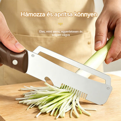 ✅【¡Compra 1 y llévate 1 gratis!】🧅🔪 Pelador de cocina multifuncional 3 en 1: ¡Pela, corta y abre tapones de botellas! 🔥