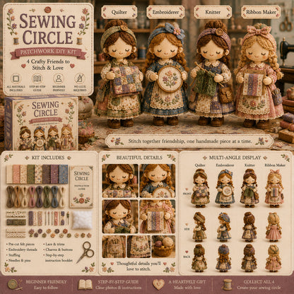 🎁Viimane päev: 49% allahindlust! 🧵 Miniatuursete lapitekkide komplekt Miniatuursete Maailm sarjast.