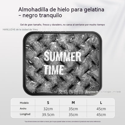 🧊🍃Cojín refrigerante de gel transpirable para el verano, sin necesidad de rellenarlo con agua