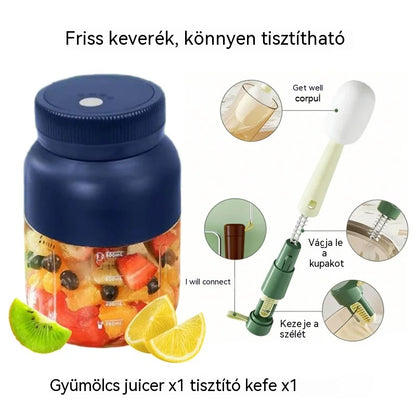 🧅🔪Multifunkciós kisméretű, újratölthető hordozható turmixgép otthonra
