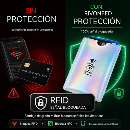 🔥【Compra 50, llévate 50 gratis】💳Fundas con bloqueo RFID para tarjetas de crédito