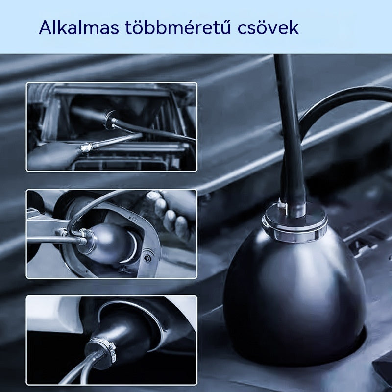 🔧 50% KEDVEZMÉNY KORLÁTOZOTT IDEIG! ✨ Füst adapter felfújható légzsákhoz – Univerzális, Tartós, Kézi Pumpával ⚙️