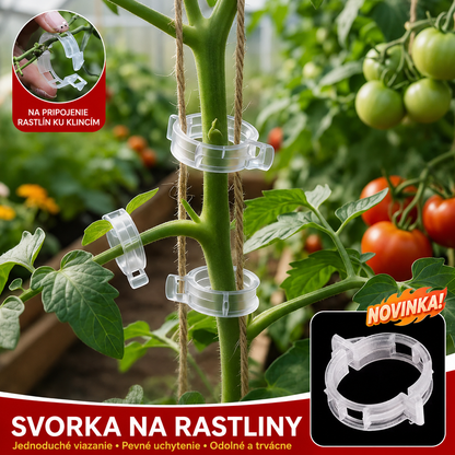 【200 ks】Klipy na upevnenie rastlín pre zdravý rast