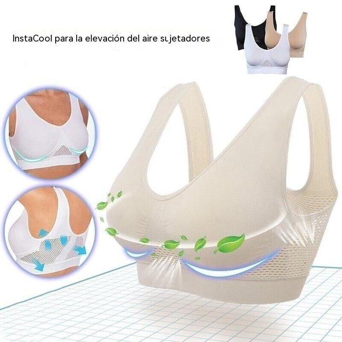 🔥【30% OFF】🎉🌈【Paquete de 4】【40-120 kg】Sujetador nuevo, suave y cómodo, talla grande, transpirable y fresco ✨❤️✅Pago contra entrega