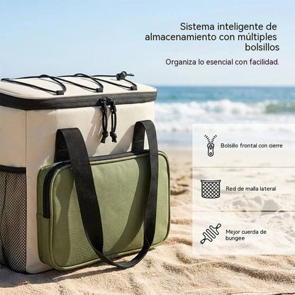 🔥¡Oferta imperdible 2026 con 50% de descuento!🔥Bolsa térmica de gran capacidad para picnics y actividades al aire libre.