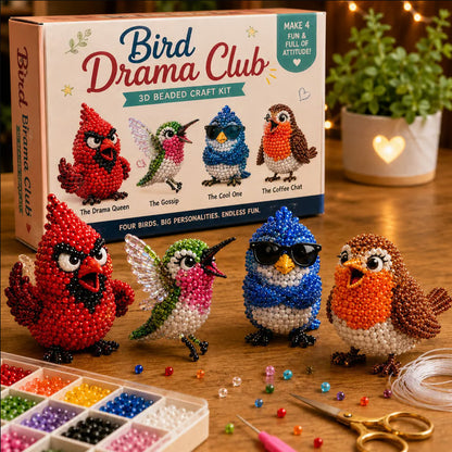 🧵✨ Mini set de manualidades 3D con cuentas 🎁🎁