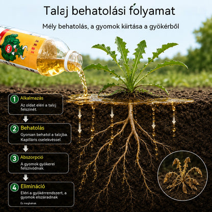 ✅ Gyomirtó és gyökérrothadás elleni szer👉【100 ml folyadékot 15–20 l vízben hígítunk】💡
