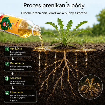 ✅ Herbicíd a prostriedok na prevenciu hniloby koreňov👉【100 ml tekutiny sa zriedi v 15–20 l vody】💡
