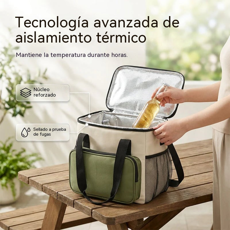🔥¡Oferta imperdible 2026 con 50% de descuento!🔥Bolsa térmica de gran capacidad para picnics y actividades al aire libre.