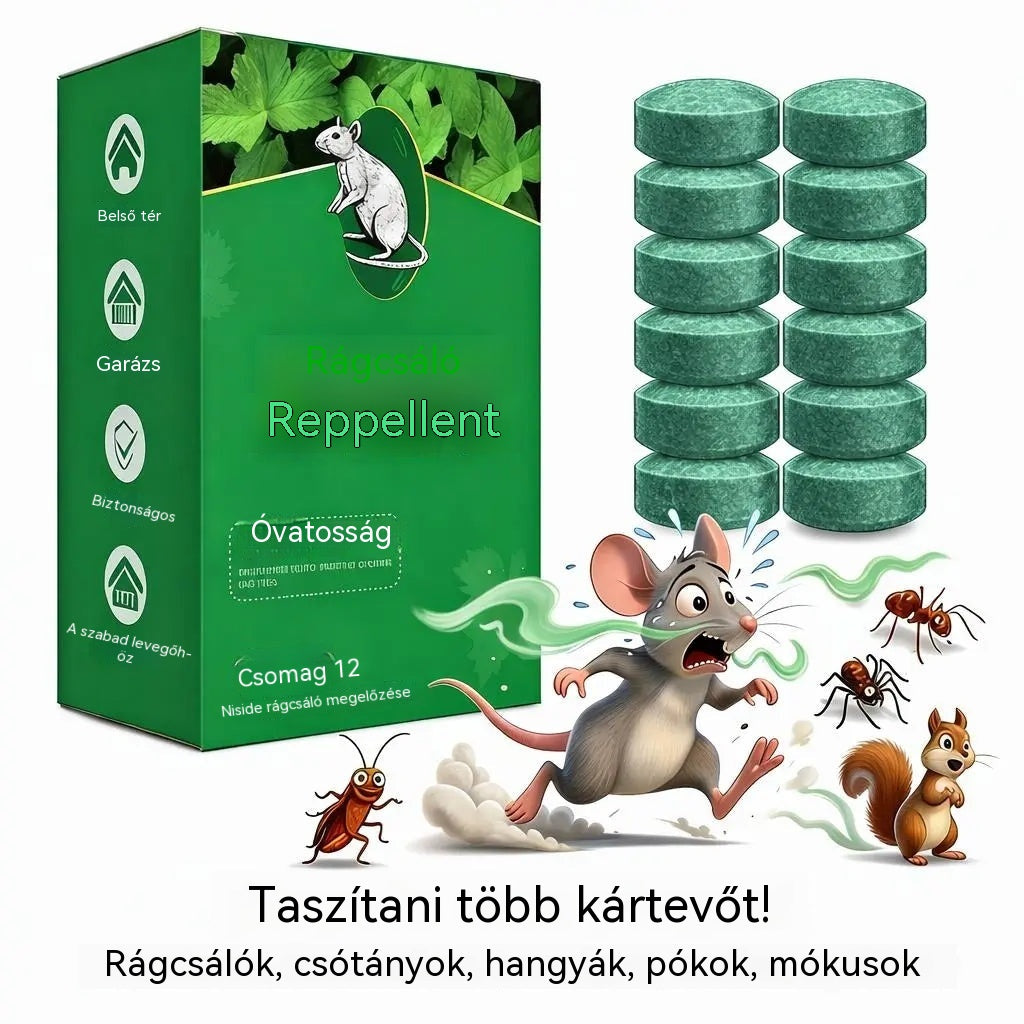 🏠🛡️ Pillole repellenti universali per insetti e roditori – Sicure per animali domestici e selvatici. Non tossiche ed efficaci. Adatte sia per uso interno che esterno. 🐾✅