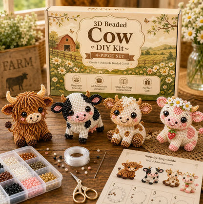 🧵✨ Mini set de manualidades 3D con cuentas 🎁🎁