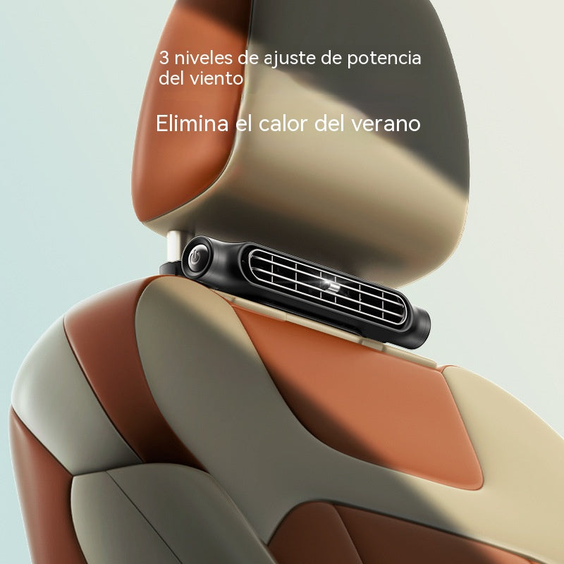 📢📢¡50% de descuento por tiempo limitado! ⏰Ventilador de asiento de coche de doble turbina: Ángulo ajustable, funcionamiento silencioso de 3 velocidades, enfriamiento rápido del asiento.