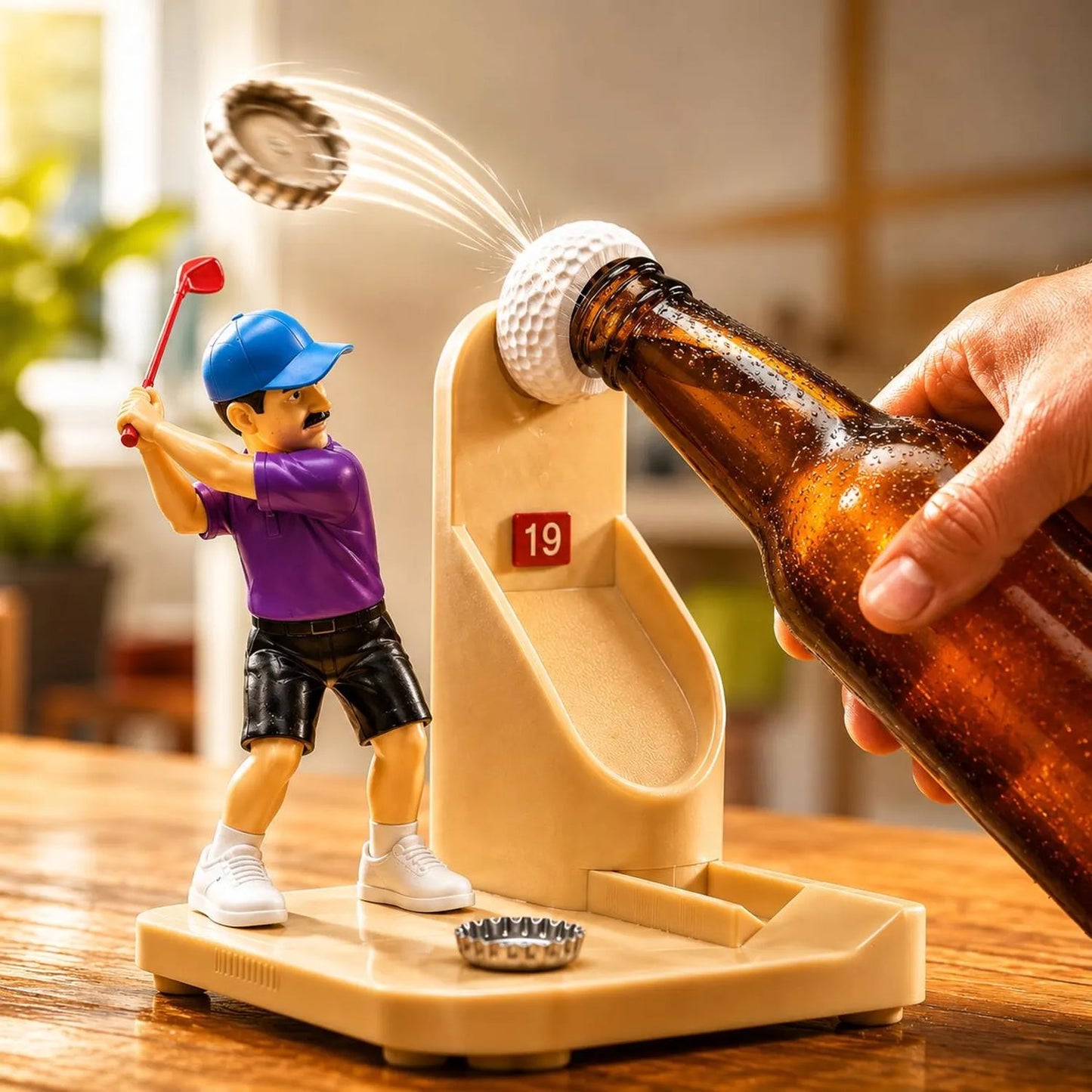 🔥Kihagyhatatlan ajánlat, 50% kedvezmény!⛳ 🏌️✨Mókás golf témájú sörnyitó