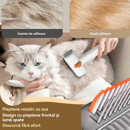 🔥 OFERTA 2026 - Peine 2 en 1 para desenredar y acicalar mascotas