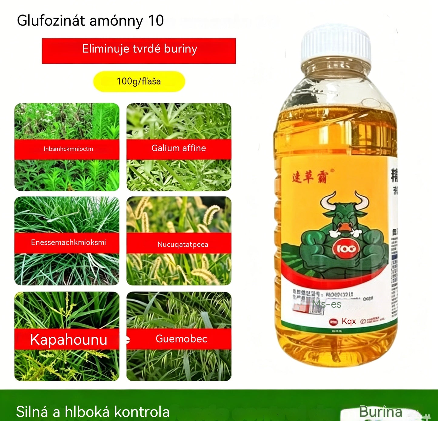 ✅ Herbicíd a prostriedok na prevenciu hniloby koreňov👉【100 ml tekutiny sa zriedi v 15–20 l vody】💡