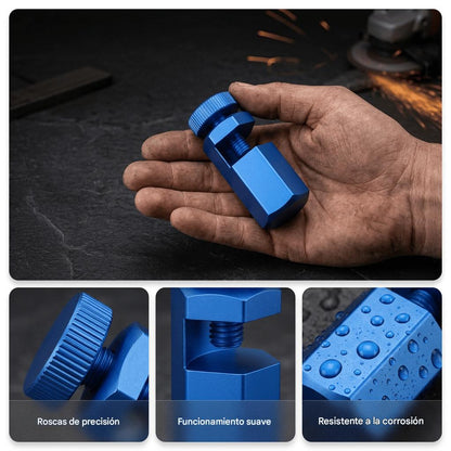 ✅🔩Medidores de escaleras altas para enmarcar escuadras: sistema profesional de bloqueo hexagonal para carpintería de precisión y alineación de sierras circulares