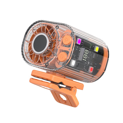 🌀Ventilador multifuncional de alta velocidad que se coloca en la cintura para una sensación de enfriamiento y frescura instantánea en todo el cuerpo, con pantalla LED.