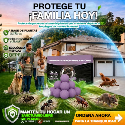 🏠🛡️ 50% DE DESCUENTO – Repelente de plagas multiusos | Seguro para mascotas y animales, no tóxico y eficaz dentro y fuera del hogar 🐾✅