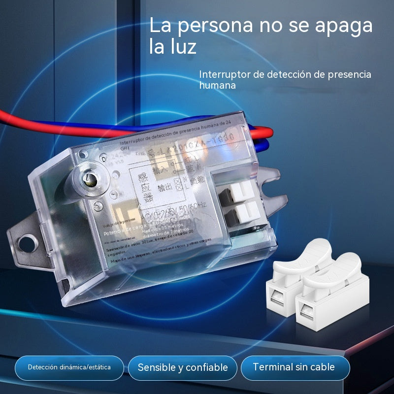 🔥【Compra 1, llévate 1 gratis】⚡💡Interruptor de luz con sensor de movimiento integrado
