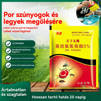 🦟【6 zacskó】❤️Kifejezetten szúnyogok és legyek irtására tervezték gazdaságokban, egy csomag elpusztítja a bolhákat/sáskákat/csótányokat/legyeket/szúnyogokat!