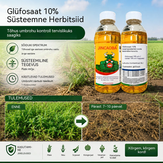 ✅ Herbitsiid ja juuremädaniku tõrjevahend👉【100 ml vedelikku lahjendatakse 15–20 l veega】💡