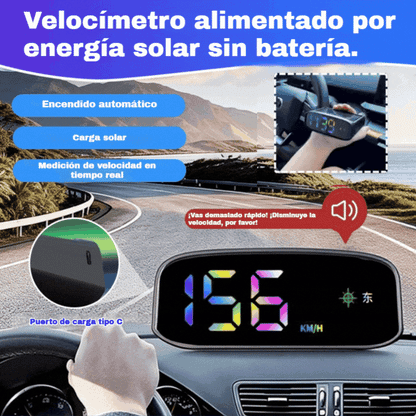 🚗Pantalla solar para velocímetro de coche