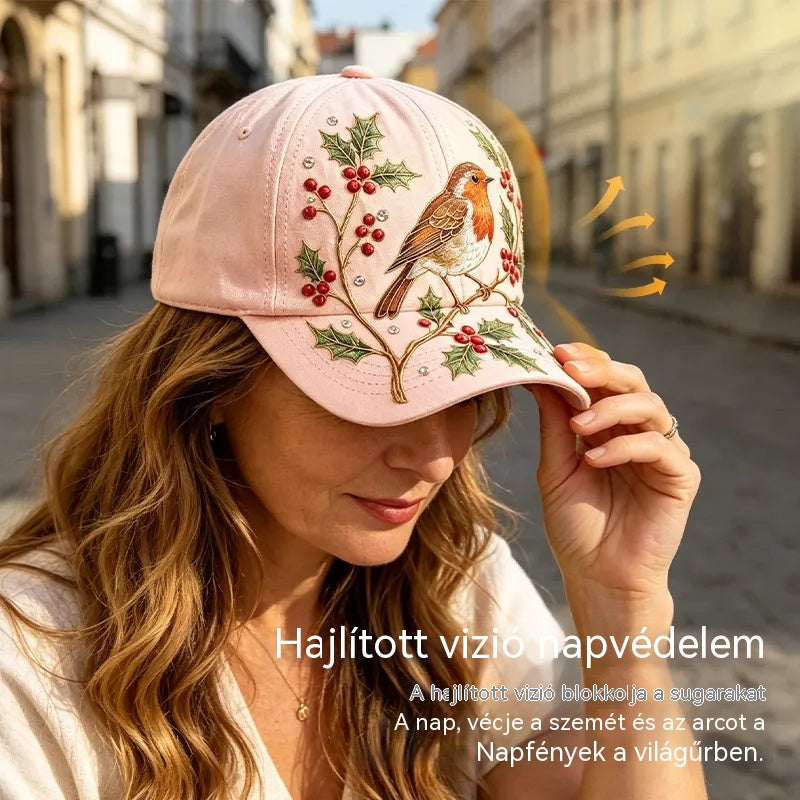 🧢Divatos prémium sapka 3D hímzéssel, napvédelemmel és árnyékolással