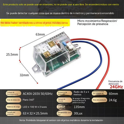 🔥【Compra 1, llévate 1 gratis】⚡💡Interruptor de luz con sensor de movimiento integrado