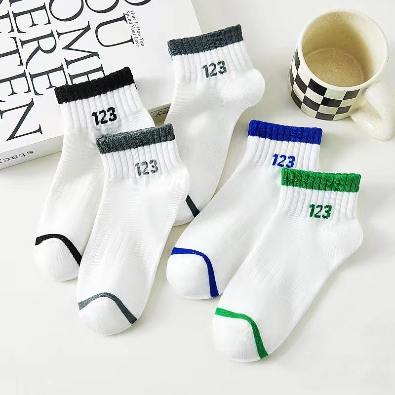 🔥【Купете 10 и вземете 10 безплатно】🔥【20 чифта】🧦Дишащи, устойчиви на миризми и абсорбиращи потта спортни чорапи за мъже