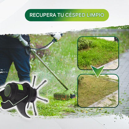 【Compra 1 y llévate 1 gratis：2 piezas】 Cabezal de corte reemplazable para cortacésped/desbrozadora - cabezal de corte de acero para cortar césped