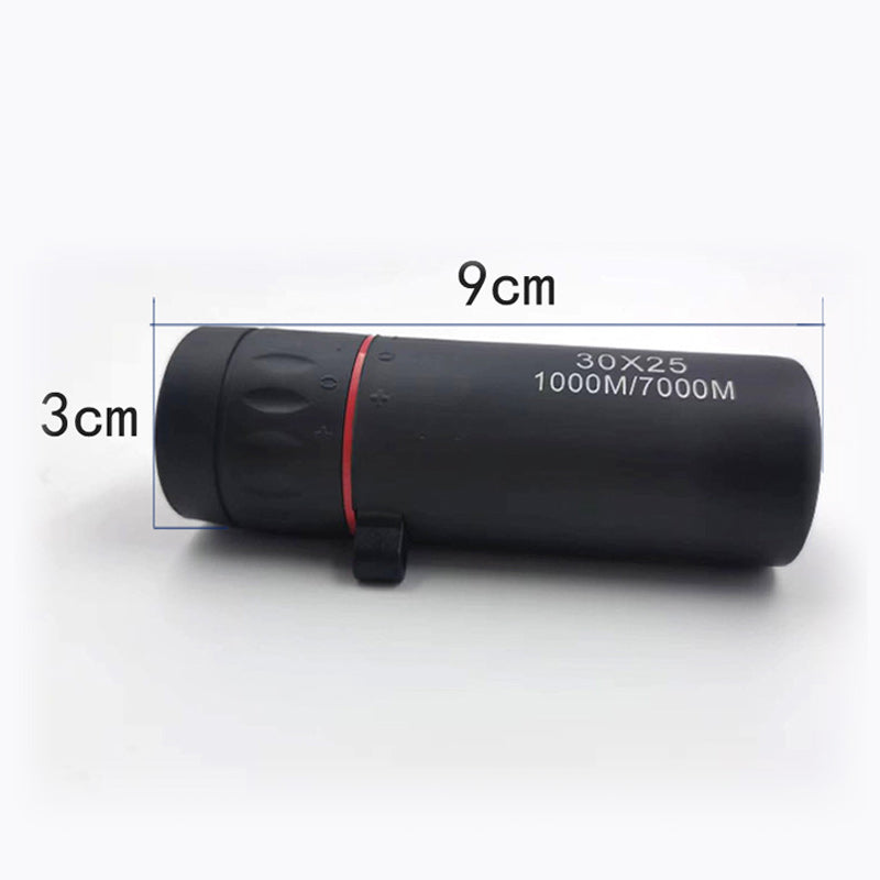 Hordozható kültéri monokuláris távcső - 12x50 nagyfelbontású, okostelefon-adapterrel kalandokhoz.