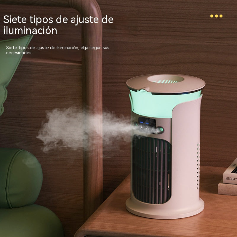 🔥Promoción por tiempo limitado🔥 Ventilador enfriador de aire de escritorio 3 en 1