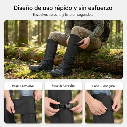 📢📢50% DE DESCUENTO!! ⏰ Polainas protectoras de exterior para senderismo y caza.