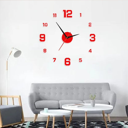 🕰🕰3D világító akril falióra készlet (csak összeszerelés)