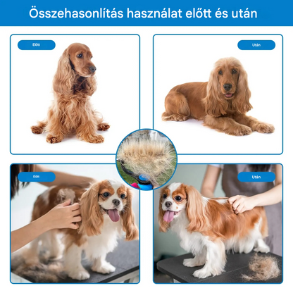 【Vásároljon 1-et, kapjon 1-et ingyen】🐾 Professzionális eszköz kutyák és macskák elhalt szőrének eltávolítására: gyengéd, hatékony és szőrmentes otthon ✨💖