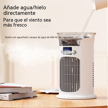 🔥Promoción por tiempo limitado🔥 Ventilador enfriador de aire de escritorio 3 en 1