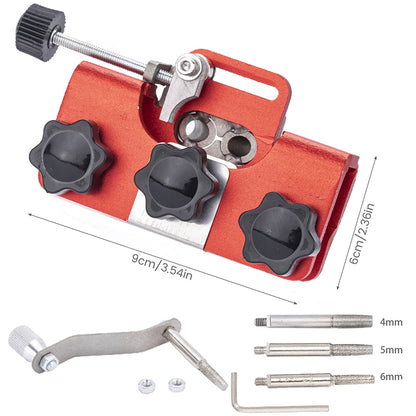 🧰Precio más bajo por tiempo limitado！ Amoladora de cadena de motosierra, amoladora de rotación manual de cadena de motosierra
