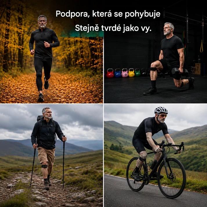 4 páry za pouhých 560 českých korun 🏃‍♀️ Sportovní ortézy na kolena 👉 Vaše kolena potřebují odpočinek. Tyto ortézy na kolena vám poskytnou dostatek času na odpočinek.
