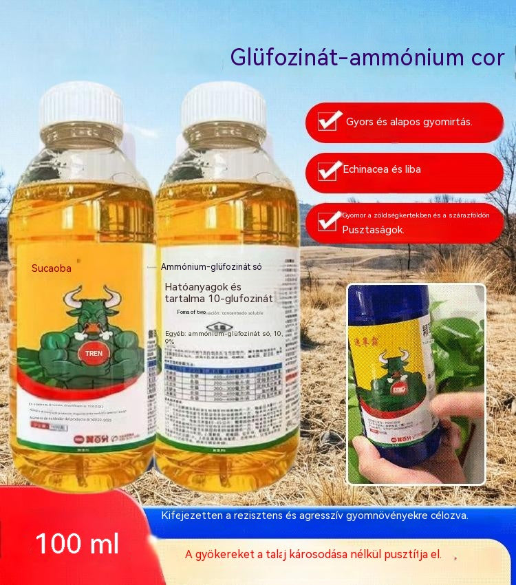 ✅ Gyomirtó és gyökérrothadás elleni szer👉【100 ml folyadékot 15–20 l vízben hígítunk】💡