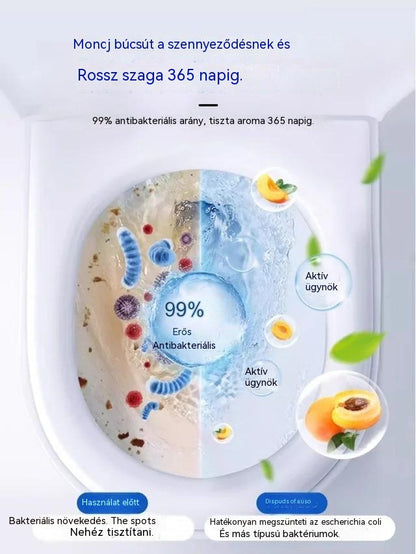 【3 csomag (1 csomag 16 tablettát tartalmaz)】✨ Erős WC-tisztító hab: Gyorsan és hatékonyan eltávolítja a szennyeződéseket, a szagokat és a vízkövet, így a WC friss és tiszta marad!