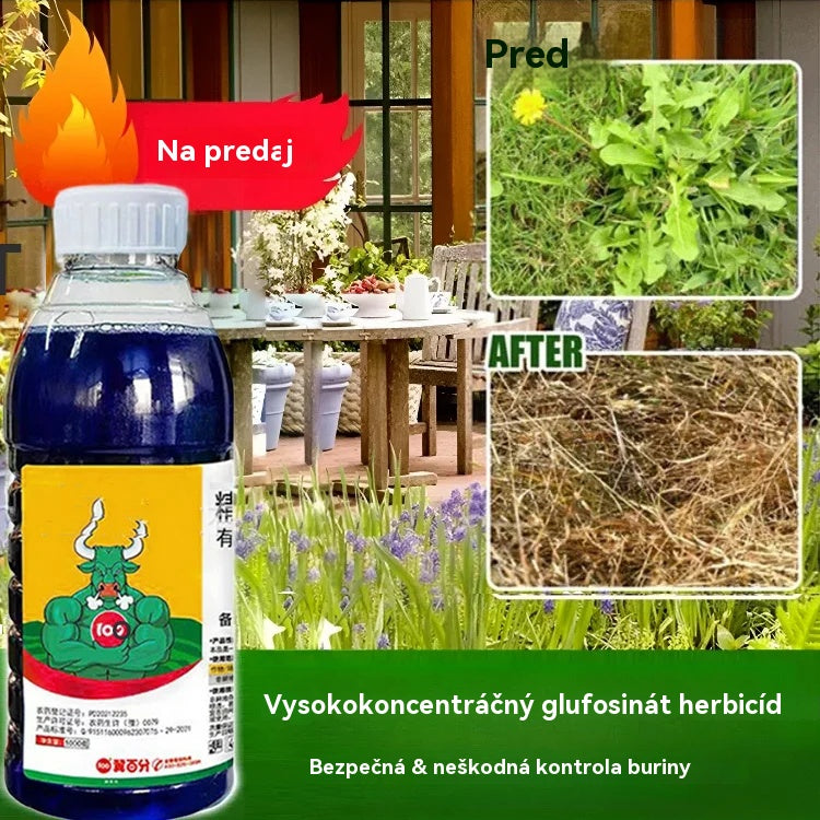 🔥【Vásárolj 1-t, kapsz 2-at ingyen】🌿🌿Magas koncentrációjú glufozinát-ammónium gyomirtó szer
