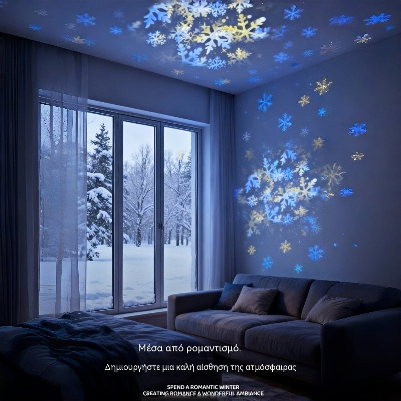 💖🌙2026 Dinamikusan Forgó LED Projektorlámpa! ☁️🔥✨