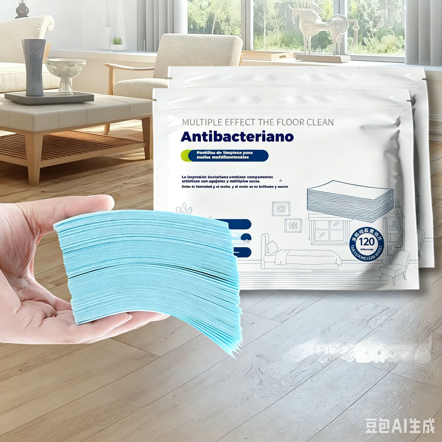 🧹【¡Compra 1 y recibe 1 GRATIS!】【240 piezas 23 euros】✨ 240 unidades de pastillas limpiadoras multiusos antibacterianas y desodorizantes | Aptas para madera dura, suelos laminados, azulejos y paredes de autocaravana