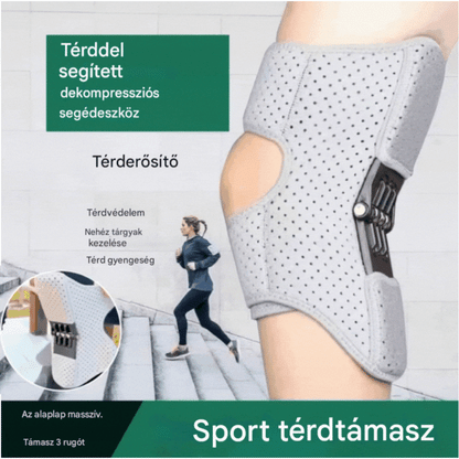 🔥🔥【Eladó】🦵Professzionális térdrögzítő – a támasztó térdrögzítő viselése tartást biztosít és csökkenti a nyomást.